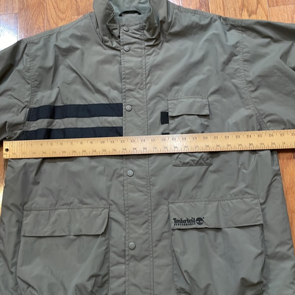 Timberland Performance Size XL Green Nylon Interior Pocket 3 Front Pocke… - Picture 5 of 16